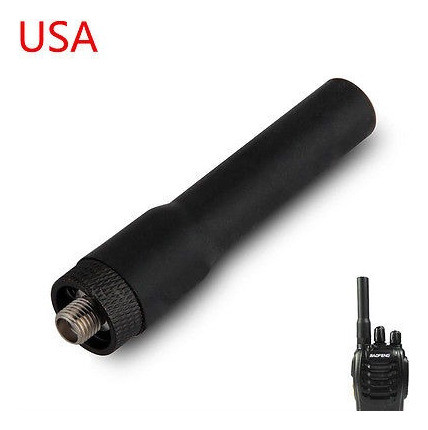 Sf20 Doble Banda Sma-f Antena Suave Corto Para Kenwood Tk310 1