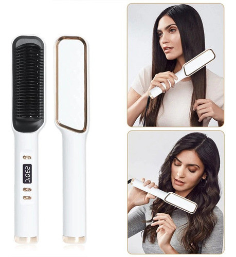 Peine Alisador Anti Quemadura Cepillo Cabello Pelo M® 1