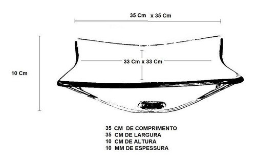 Gabinete De Vidro 60cm Inox Cuba Quadrada - Madeira Rústica 1