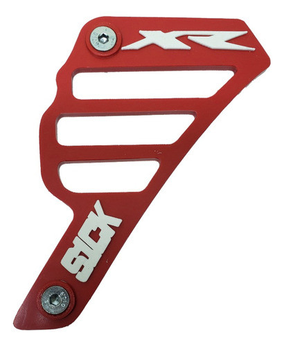 Cubrecarter Plastico Rojo Con Calco Y Cubre Piñon Tornado 1