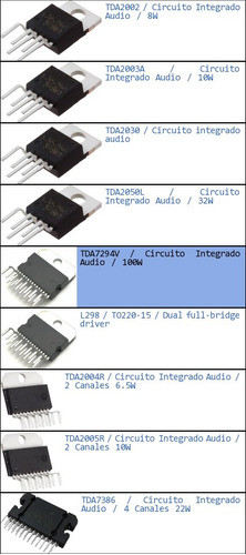 Tda7294v Circuito Integrado Audio 100w 1