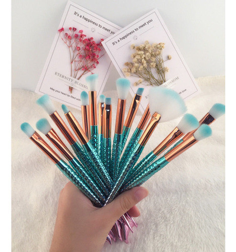 Profesión De 15pcs/set Vander Sirena Belleza Maquillaje Pinc 1