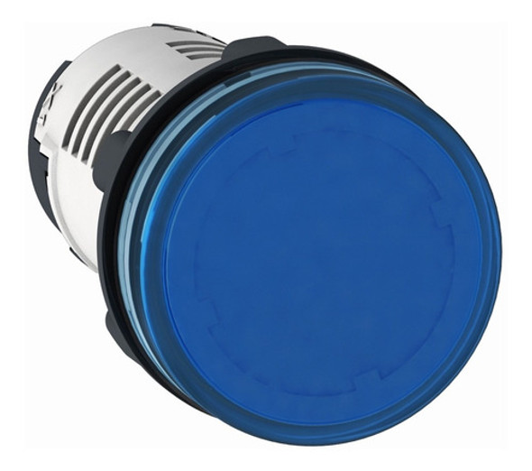 Ojo De Buey Luz Piloto Azul Led 220v 22mm Schneider Xb7ev06m 0