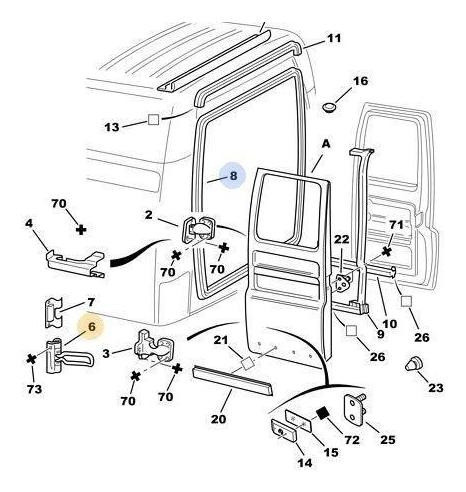 Limitador Tope Puerta Peugeot Boxer 0