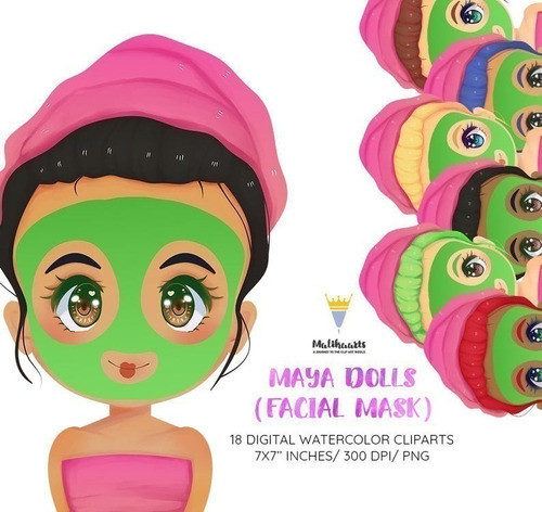 Cliparts Imagenes Png Spa Mascaras Faciales M19 1
