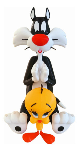 Silvestre Y Tweety En 3d Multicolor 0