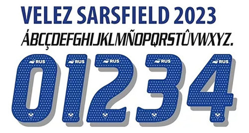 Tipografía Velez Sarsfield 23/2024 1