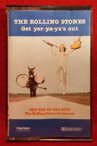 Rolling Stones Get Yer Ya-ya's Out Cassette Polygram 1988. 0