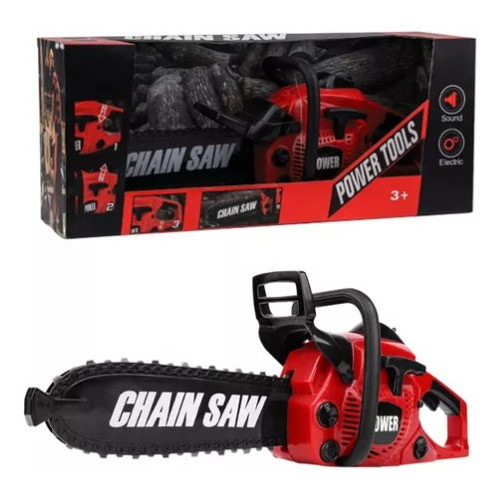 Motosierra Con Sonido Para Niños Juguete 0