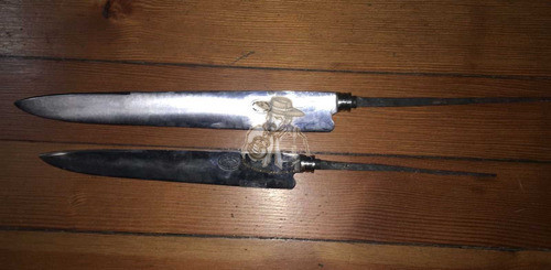 Hoja De Cuchillo Para Encabar -solingen Guazubira 1