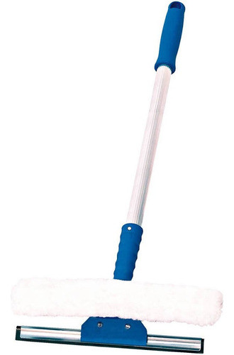 Rodo Limpa Vidro 25 Cm Profissional Com Cabo 1,50 Metros 0