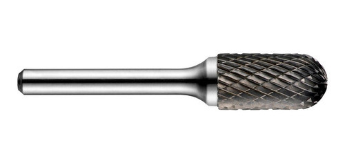 Lima Rotativa De Metal Duro Dormer Cilíndrica P.esférica  Ø8 1