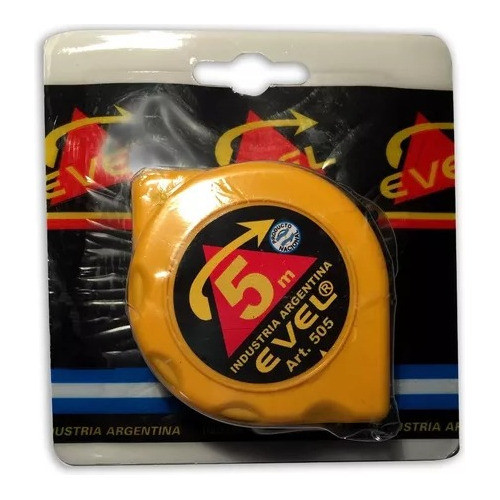 Cinta Metrica Evel De 5 Mt Articulo 505 X 10 Unidades 1