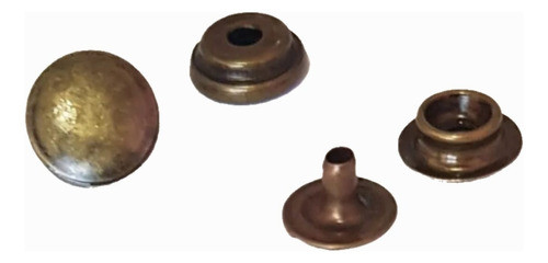 Broches Suizos 40-20 Color Bronce X 100 0