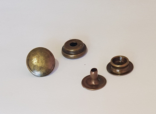 Broches Suizos 40-20 Color Bronce X 100 1