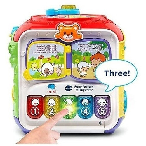 Vtech Ordenar Y Descubrir Actividad Cubo 1