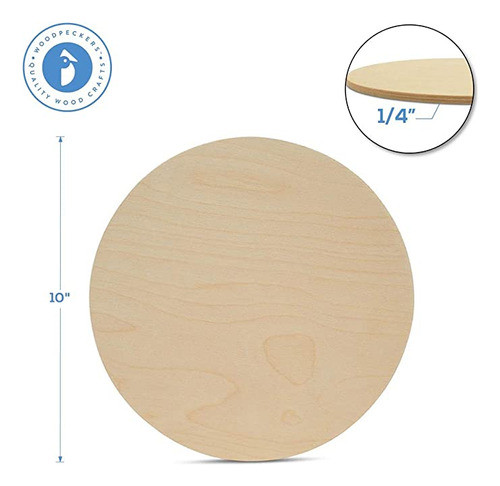 Woodpeckers C&iacute;rculo De Madera Contrachapada De 10.0&. 1