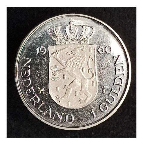 Holanda 1 Goulden 1980 Sc Km 200 Nueva Reina 1