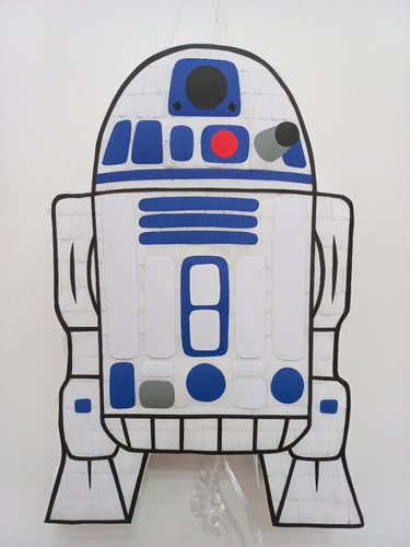 Piñata R2d2 Star Wars Cumpleaños 1