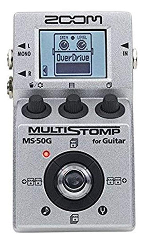 Zoom Ms50g Pedal De Guitarra Multistomp 0