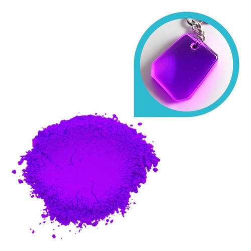 Pó Neon Roxo  Ag 50g 0