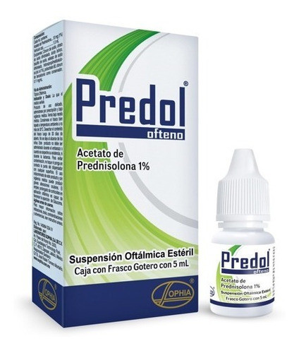 Predol® Ofteno 5ml (prednisolona) | Suspensión Oftálmica 0