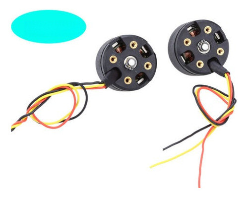 2 Pcs Cw Ccw Sin Cepillo Principal Motor Negro De Alta Calid 0