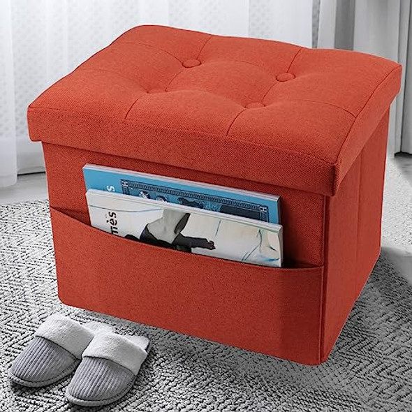 Reposapiés Plegable Otomano Reposapiés Bolsillo Later... 0