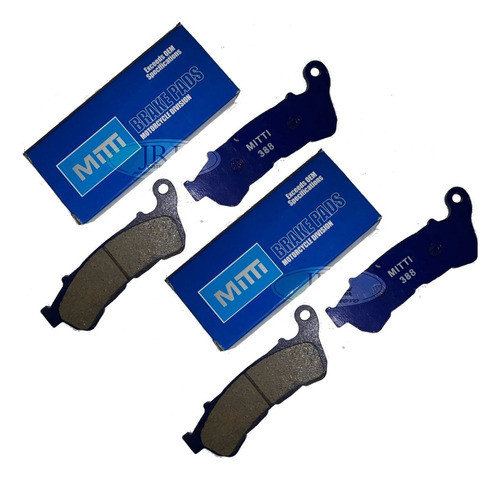 Pastilha De Freio Honda Cb 1000 R Com Abs Ano 2011 2012 2013 0