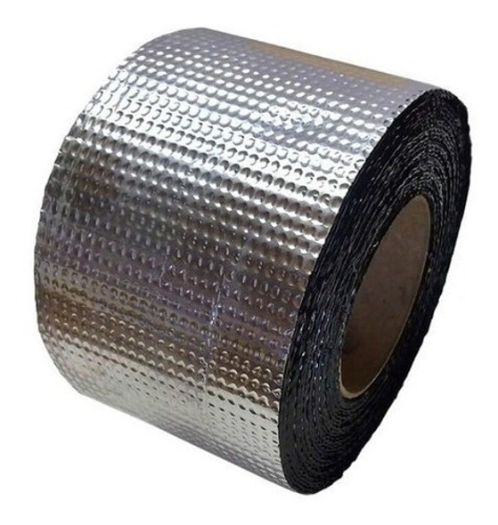 Membrana Autoadhesiva Asfaltica Aluminio Rollo 15cm X 10mts 0