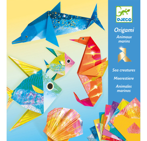 Origami Animales Marinos - Djeco - 0