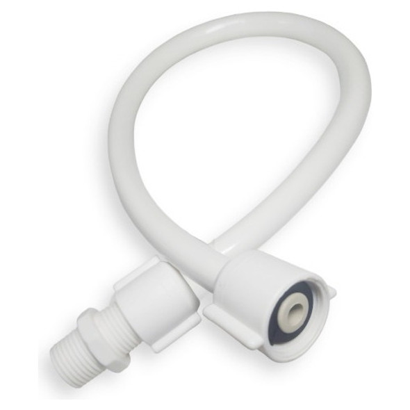 Flexible Manguera Regulable Pvc Goma 1/2 Para Agua 30 Cm 0