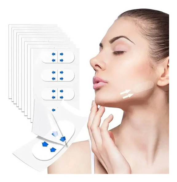 40pcs Adesivos Rosto Face Lifting Tape Ultra Fino Invisível 0