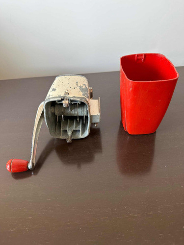 Máquina Antígua De Picar Hielo Americana 1