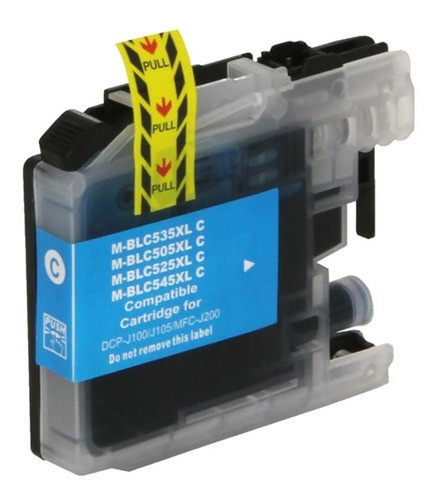 Kit 4 Cartucho Compatível Brother Lc509 505 Mfc-j200 Dcp-j10 1