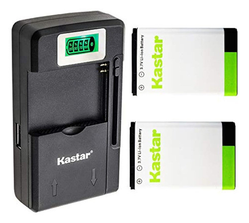 Kastar Bl5c Battery 2pack Y Mini Cargador Inteligente De Via 0