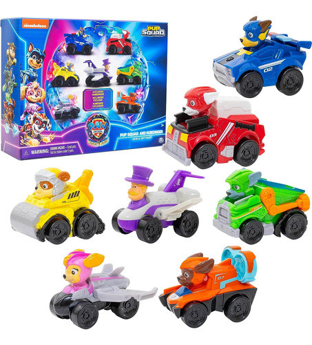 Vehículos De Paw Patrol: 7 Coches Y Camiones Nuevos 0