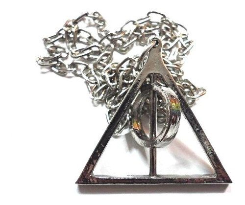 Collar Reliquias De La Muerte Con Movimiento Harry Potter Hp 0