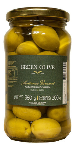 Aceitunas Verdes N°2 Green Olive 200g 0