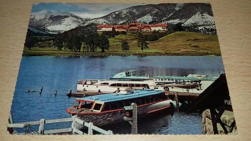 Antigua Postal Bariloche Isla Victoria Puerto Anchorena 0