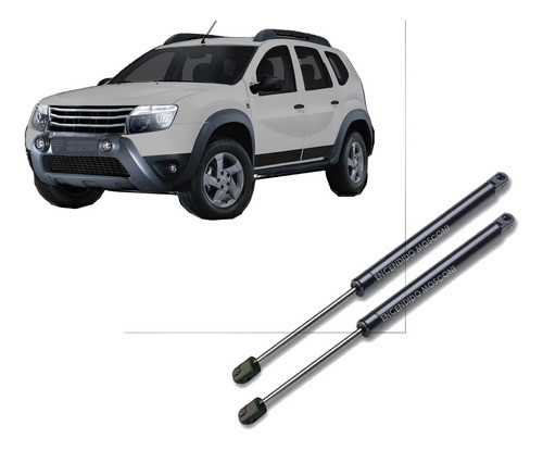 Kit X2 Amortiguadores Porton Baul Duster 0