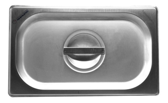 Kit C/ 8 Tampas Para Cubas 1/4 Gastronômica Gn Inox 1