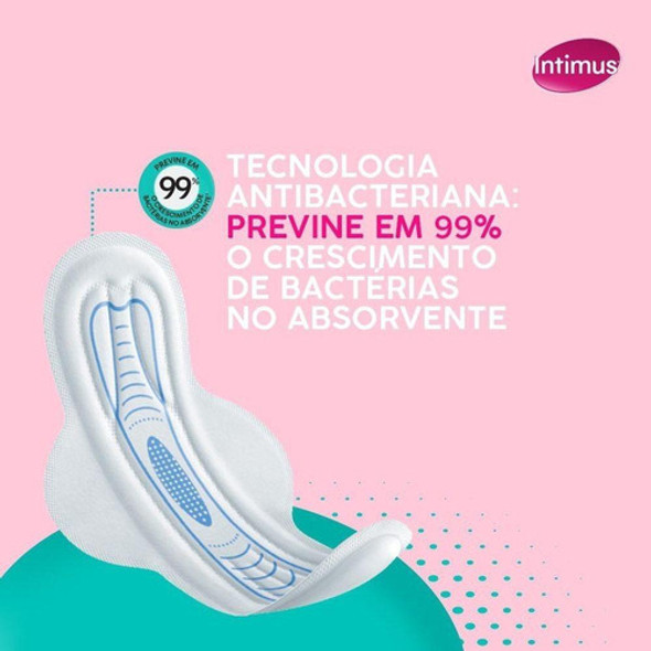 Absorvente Externo Ultrafino Com Abas 14 Unidades Intimus 1 Absorvente Externo Ultrafino Com Abas 14 Unidades Intimus 1