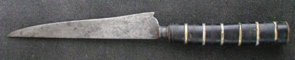 Cuchillo Antiguo Hoja De 14 Cms. Largo Total 25 Cms. 1