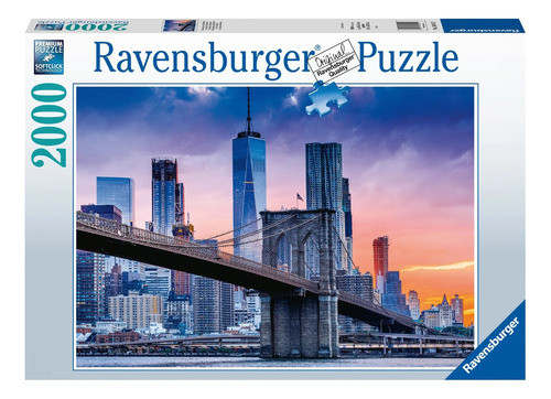 Puzzle   Horizonte De Nueva York 2000 Pcs- Ravensburger 0