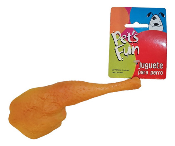 Juguete Para Perro Pata De Pollo Con Sonido 1