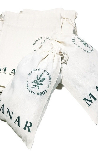 Bolsas Tela Lienzo Personalizadas C/cuerdita Medida 10x15 0