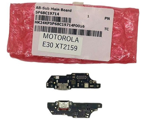 Placa De Carga Motorola Moto E30 E40 Xt2159 100% Original 0