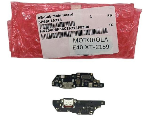 Placa De Carga Motorola Moto E30 E40 Xt2159 100% Original 1