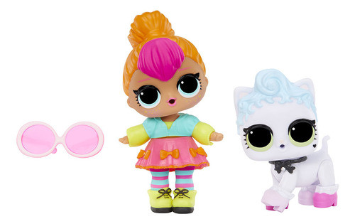 Muñeca Mini opp Lol surprise! tot pet serie 2 red 1